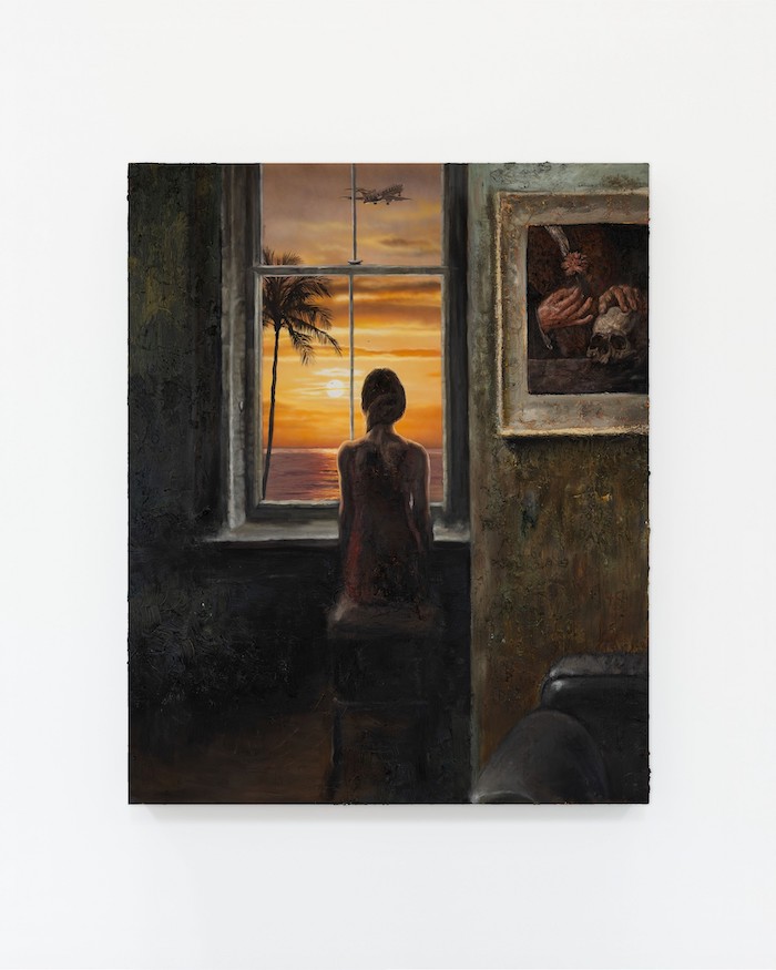 Caroline, No, 2020, oil and acrylic on canvas, 243,84x 198,12 x 4,44 cm, courtesy the artist and KÖNIG GALERIE Berlin, London, Tokyo  